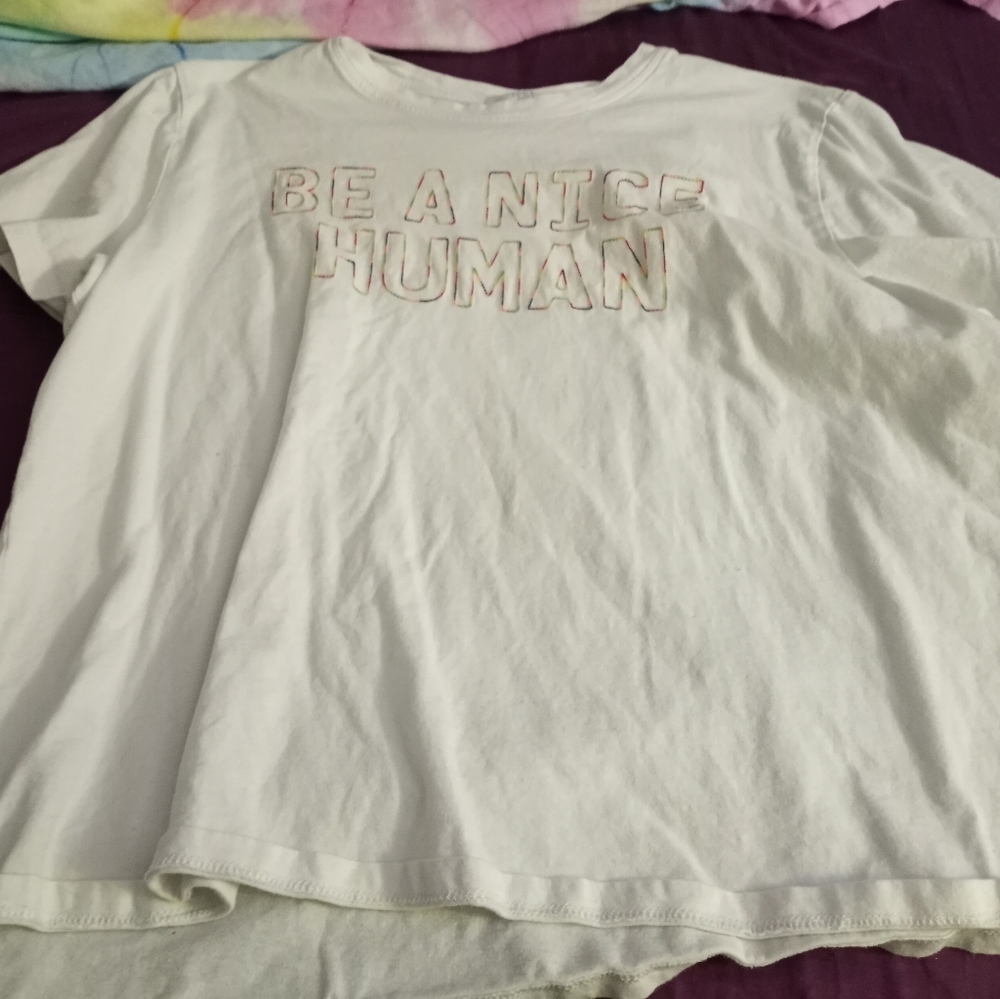 "Nice human" tshirt